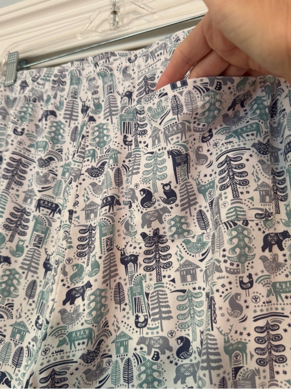 Roller Rabbit Nordic Folk Pima Cotton Pajamas XXL - Picture 13 of 14